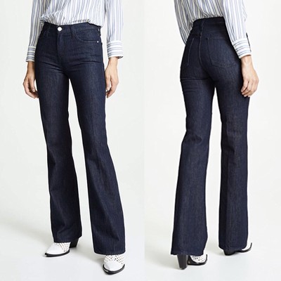 Dark Wash/Rinse Flare Jeans Size 
