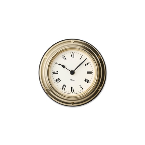 Lemnos Wall Clock WR24-01 Analog RIKI MARINE CLOCK Japan - 第 1/6 張圖片