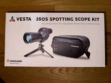 *New*  VANGUARD Vesta 350S Spotting Scope Kits w/Carrying Bag+Tabletop Tripod