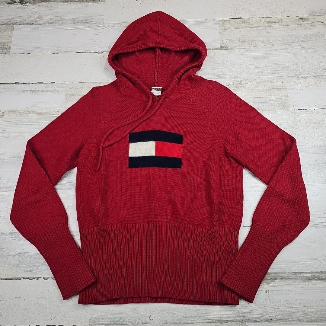 Womens Hoodie Tommy Jeans Flag Sweatshirt Tommy Jeans Sweater