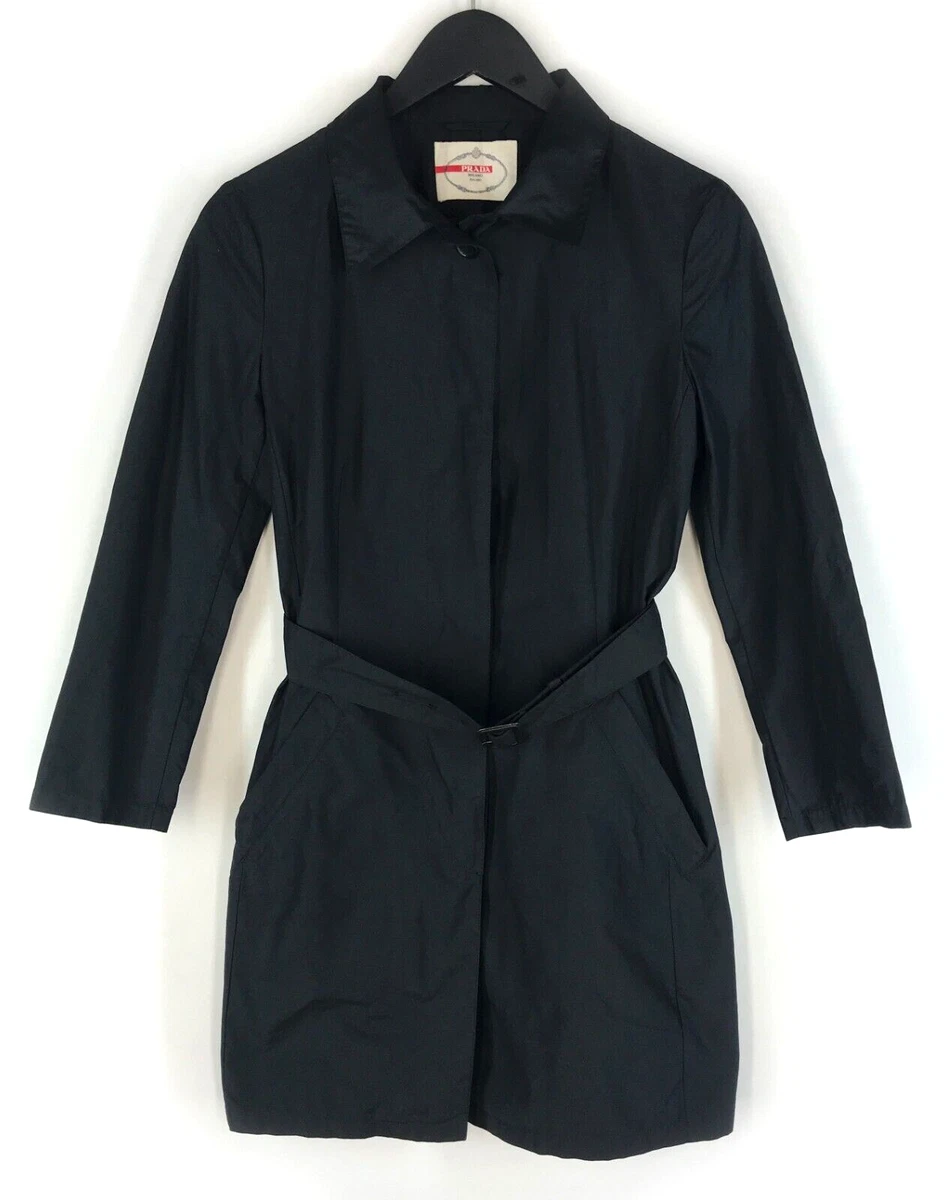 Prada gabardine shop coat