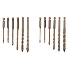 2X Four-Flute Sawtooth Eccentric Drill Bit, Four Edged Serrated Eccentric4245