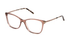 Escada VESE43 Eyeglasses Eye Glasses 0805 Transp.Light Brown Authentic New 55mm