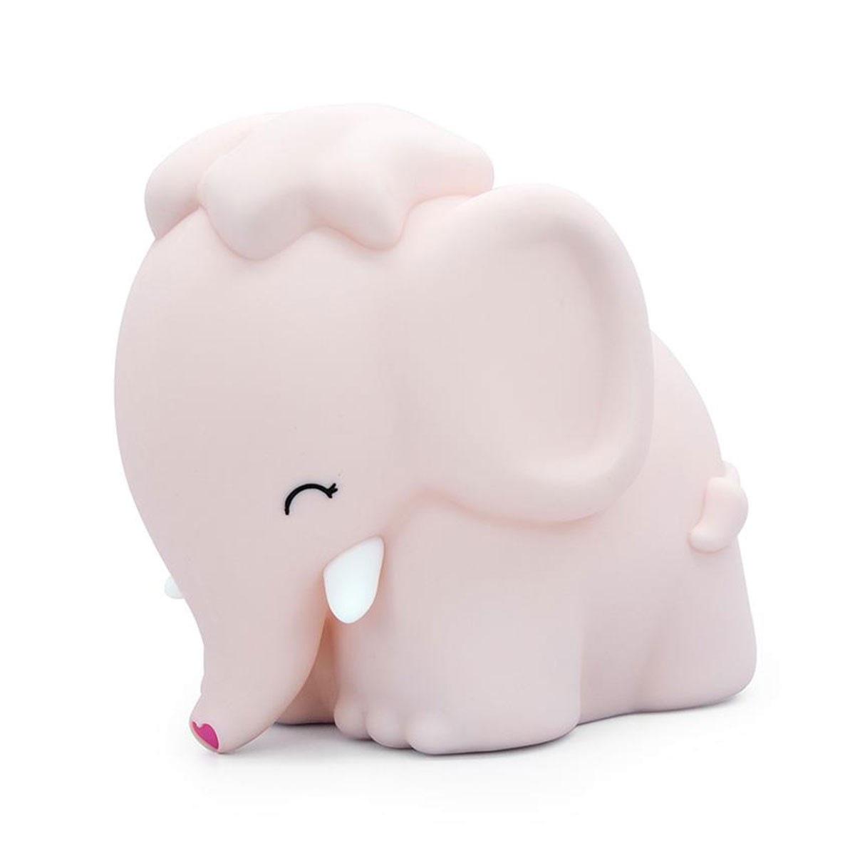 Veilleuse rechargeable souple Maya l'éléphant avec LED tactile et variation