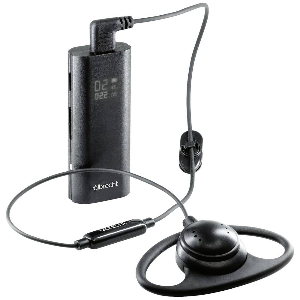Albrecht Tectalk biz PMR446 talkie-walkie professionnel noir