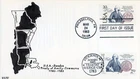 1983 US Sweden Treaty of Amity Joint FDC # 2036 & Sweden # 1453 Kribbs