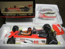 McLaren M23 Ford 1977 British GP G. Villeneuve 1 18 scale diecast miniature car
