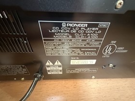 Pioneer LaserActive CLD-A100 System BUNDLE&mdash;100% Tested Working w/ PAC-K1 Karaoke
