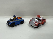 Lot Of 2 Carrera First Paw Patrol Marshall  Chase Replacement Slot Cars Set