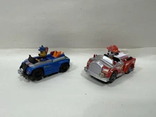 Lot Of 2 Carrera First Paw Patrol Marshall & Chase Replacement Slot Cars Set
