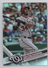 2017 Topps Base Rainbow Foil Bryce Harper #34 g6w