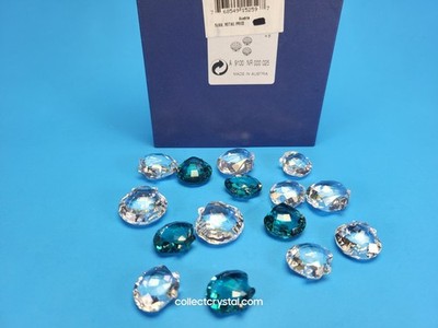Swarovski 2006 Scallops Set   Mini (15 pcs) #833575 Membership Exclusive - W/Box