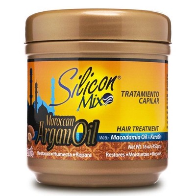 Silicon Mix Moroccan Argan Oil Hair Treatment Macadamia Oil Keratin 16 Oz 2/pk