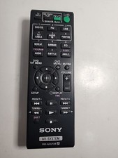 GENUINE SONY RM-ADU138 DVD HOME THEATER SYSTEM REMOTE - DAV-TZ140