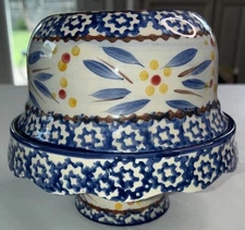 Temptations Old World by Tara Blue Multi Colors Convertible Cupcake Stand Dip