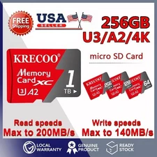 1TB Ultra Micro SD 64GB 128GB 256GB Class 10 SDHC SDXC Memory Card & Adapter LOT