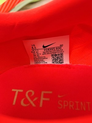 Nike Air Zoom Maxfly 2 Track Sprinting Crimson FD8395-600 Men's
