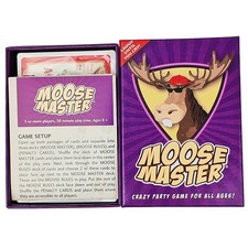 Moose Master Party Card Game New&Sealed Family Party Funny Cards Games For All
