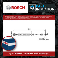 Brake Hose fits FORD FIESTA Mk6 TDCi 1.4D Front Right 08 to 12 Hydraulic Bosch