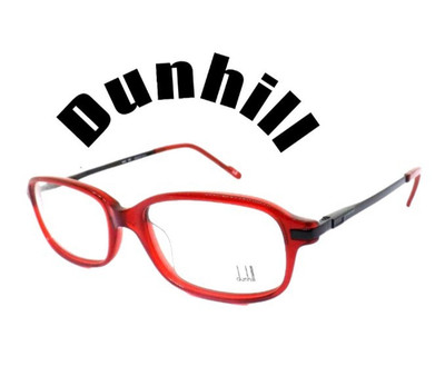 Dunhill DU02903 Brillenfassung Für Herren Aus Kunststoff Made In Italy Rot