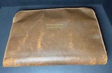 United States Army Air Force Pilots Navigation Kit Holder Case Korea Vintage