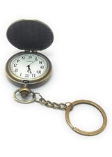 The King Pocket Watch Antique Bronze Vintage Keychain Gift Your King Man s Love