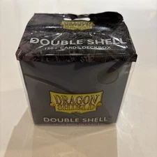 Deck Box Simple Deck Boxes Dragon Shield: Double Shell Midnight Blue 150+ Cards