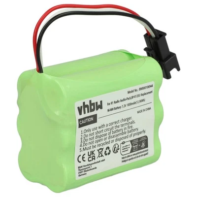 VHBW Akku für Teac BP-R1 BP-R12EU BP-R1EU BP-R2 BP-R5 1800mAh 7,2V
