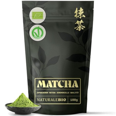 Matcha Ceremonial Grade 100g.  Matcha Pulver  aus Japan. Grüner Tee, Zeremoni...