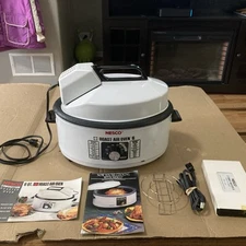 Nesco Roast Air Oven 6 Qt Portable Electric Convection Roaster*TESTED & WORKING*
