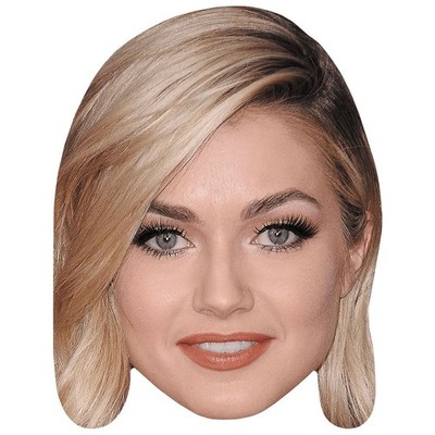 Lindsay Arnold (Lippenstift) Großer Kopf. Größer als das Leben Maske.