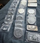 Silver Ounces Mixed Lot 53 pieces