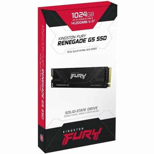 Kingston FURY Renegade G5 1 TB Solid State Drive - M.2 2280 Internal - PCI Expre - Afbeelding 3 van 3