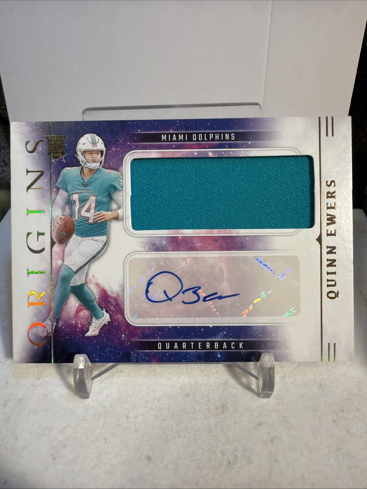 2025 Panini Origins Rookie AUTO Quinn Ewers #RJJ-QES RC Patch 🔥📈