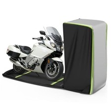 Full Enclosed Motorcycle Cover 108" L x 45" W x 59" H for Outdoor  Indoor
