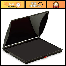 Large 5" x 7" Felt Rubber Stamp Ink Pad - Durable, Lightweight, Black Ink Pad