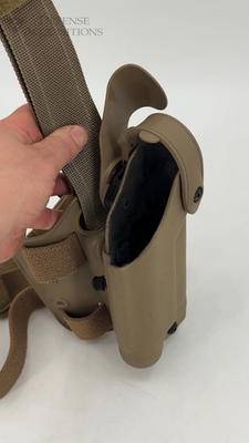 新品【SAFARILAND】サファリランド6004-73(BER-92)FDE Safariland Drop Leg Holster 6004 Beretta 92 96 M-3 M-6 LIGHT FDE