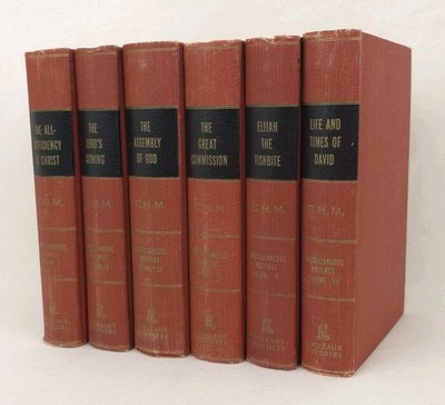 Miscellaneous Writings of C. H. Mackintosh 6-Volume Set 1955 Ninth Printing