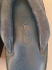 VTG Bass Thong Flip Flops 1970's Geisha Japanese Style Cork Platform Blue Sz 8? — photo 7