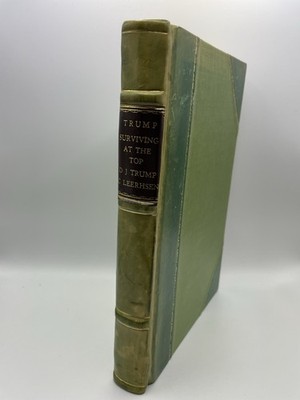 Vintage Leather Bound:Trump Surviving at the Top-1st Edition-UNIQUE-FREE DELIV