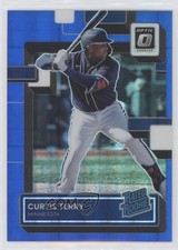 2022 Panini Donruss Optic Rated Rookie Blue Pandora Prizm 9/99 Curtis Terry 0r2f