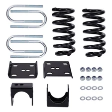 3" / 5" Drop Lowering Flip Kit w/ Coil Springs for Chevy C10 GMC C15 1973-87