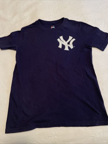 Majestic New York Yankees #99 Judge Baseball T-Shirt Jugend Größe Medium 10-12