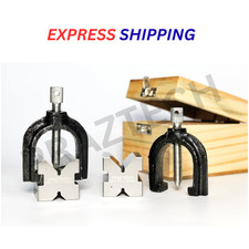 V Block Precision Block Clamp Set Matched Pair -  1 5/8" x 1 1/4" x 1 1/4"