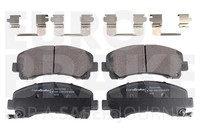 Eurobrake Bremsbelagsatz Scheibenbremse FüR Isuzu D-Max II TFR TFS 8DH