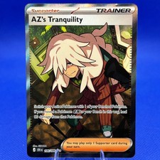 AZ'S TRANQUILITY 106/086 Chaos Rising Ultra Rare Pokemon Holo Near Mint