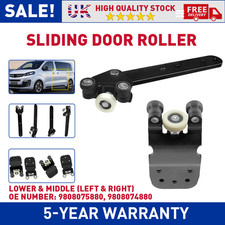 LH/RH SLIDING DOOR ROLLER LOWER & MIDDLE FOR PEUGEOT EXPERT TRAVELLER 2016-2023