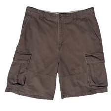 VTG OP Ocean Pacific Baggy Cargo Shorts Brown Sz 38 Beach Surfer Y2K OPSP6603
