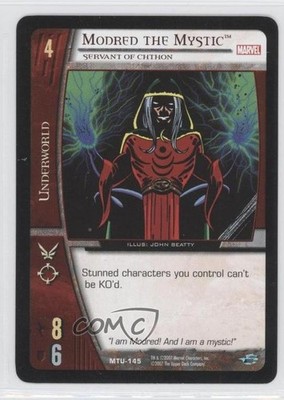 2007 VS System Marvel Team-Up Modred the Mystic #MTU-145