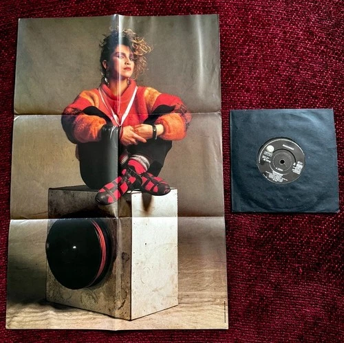 MADONNA GAMLER RECORD SINGLE POSTER VERSION LIMITED EDITION PROMO VISION QUEST